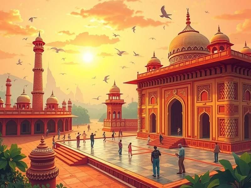 A person solving a vibrant digital jigsaw puzzle on a tablet