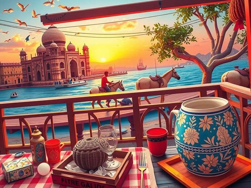 A vibrant collection of 500-piece jigsaw puzzles for adults spread on a wooden table