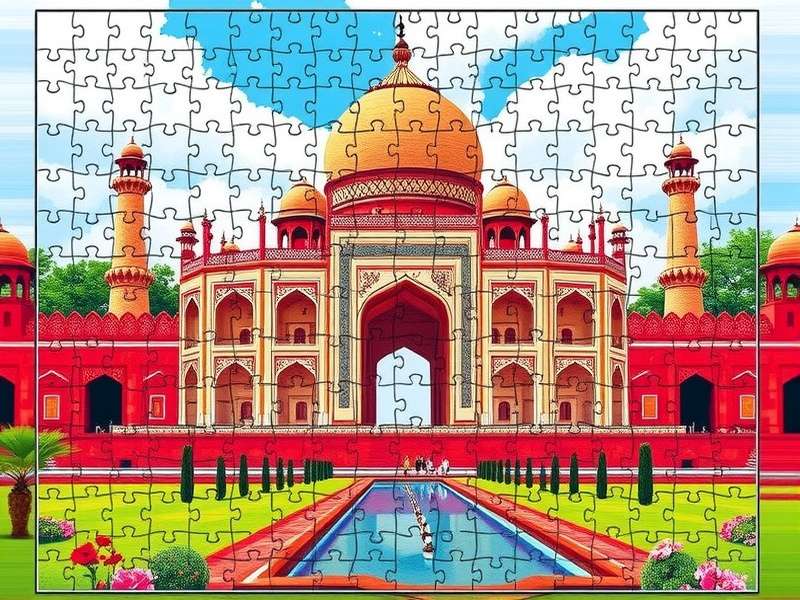 Infographic showing player engagement statistics for online jigsaw puzzles