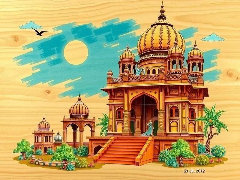 Intricate laser-cut wooden jigsaw puzzle pieces showing unique whimsy shapes