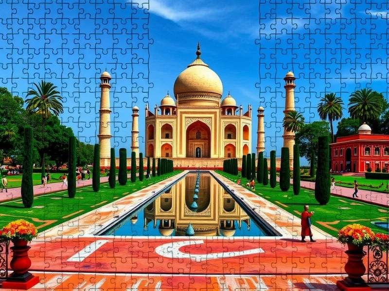 A diverse collection of jigsaw puzzles featuring Australian landscapes and abstract art for adults