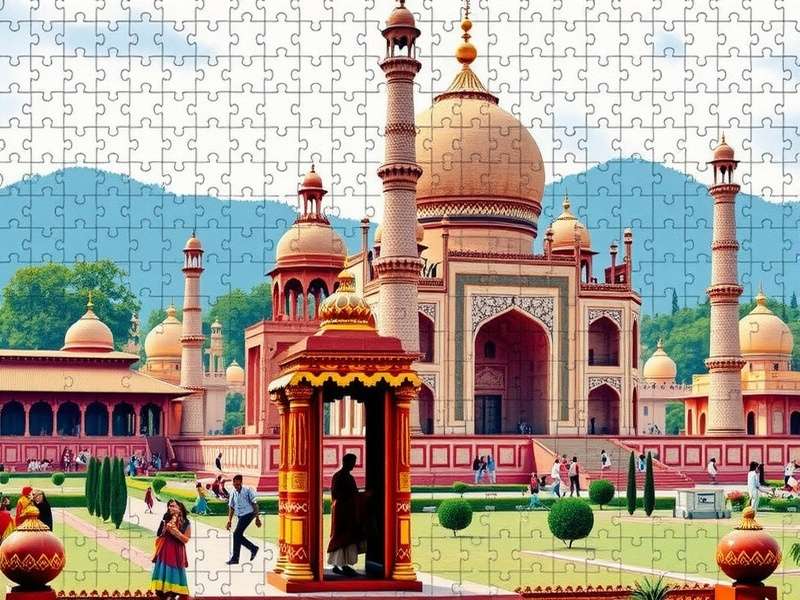 Colorful jigsaw puzzle pieces sorted into different categories