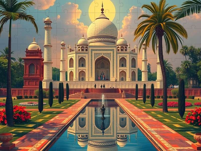 Collection of beautiful classic jigsaw puzzles free online with various difficulty levels