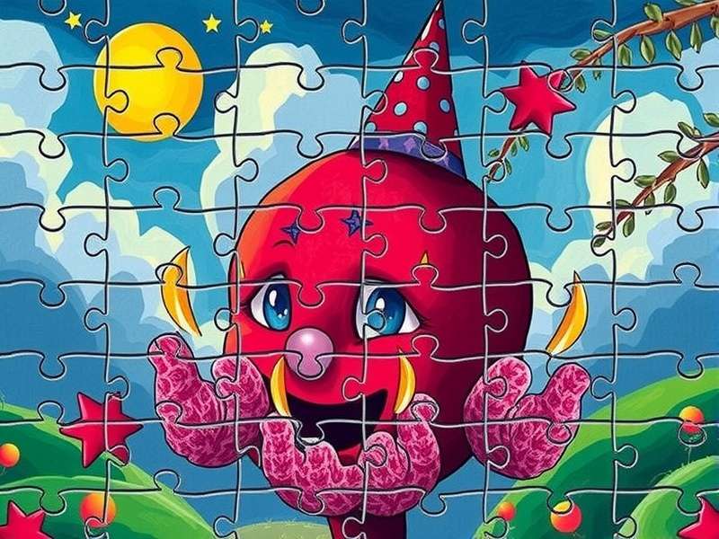 A vibrant collage of daily jigsaw puzzles from different themes