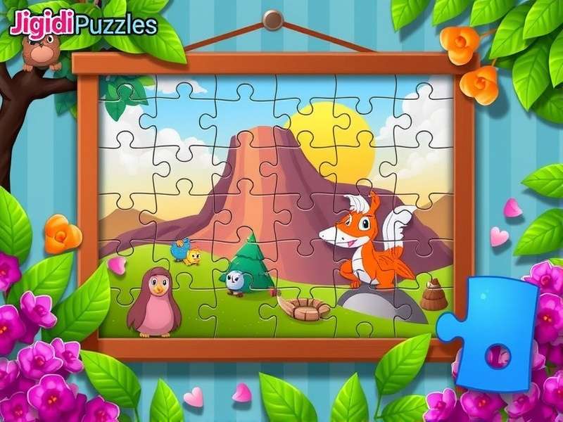Jigidi online jigsaw puzzle interface showcasing various puzzle themes