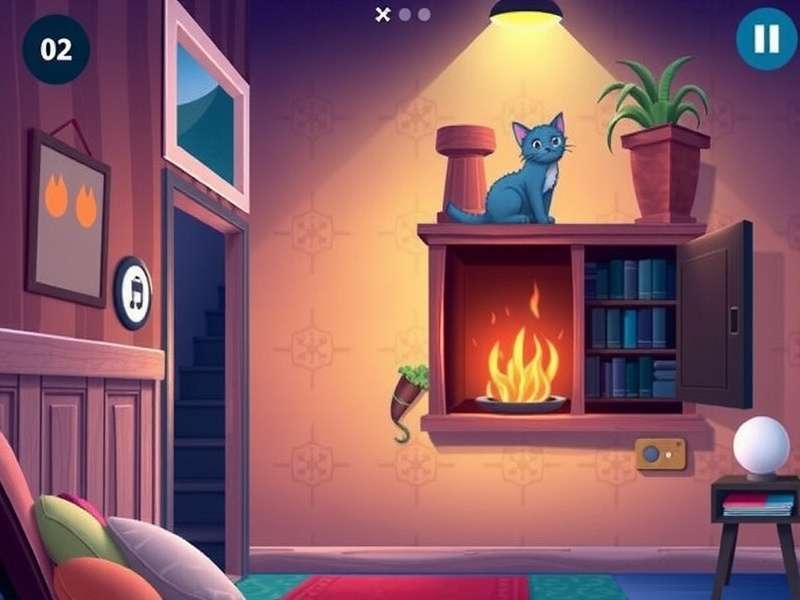 A completed cinematic jigsaw puzzle showing a classic movie scene