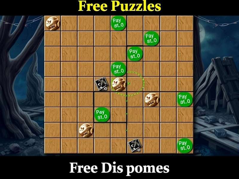 Colorful jigsaw puzzle pieces spread on a wooden table