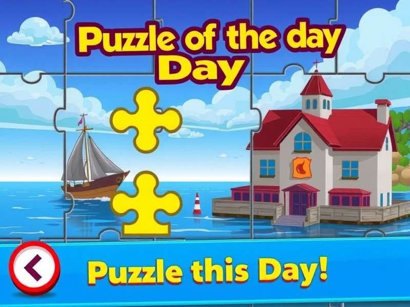 A vibrant collage of diverse daily jigsaw puzzles featuring Indian monuments, wildlife, and abstract art