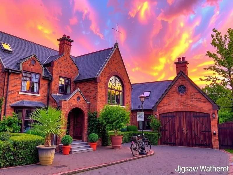Diverse group of people solving a large world map jigsaw puzzle together