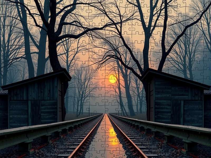 Jigsaw Puzzles online collection — vibrant puzzle pieces coming together on a digital board