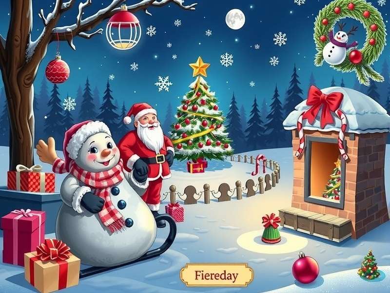 Christmas Jigsaw Puzzles For Adults - festive holiday puzzle collection with snowy village scene